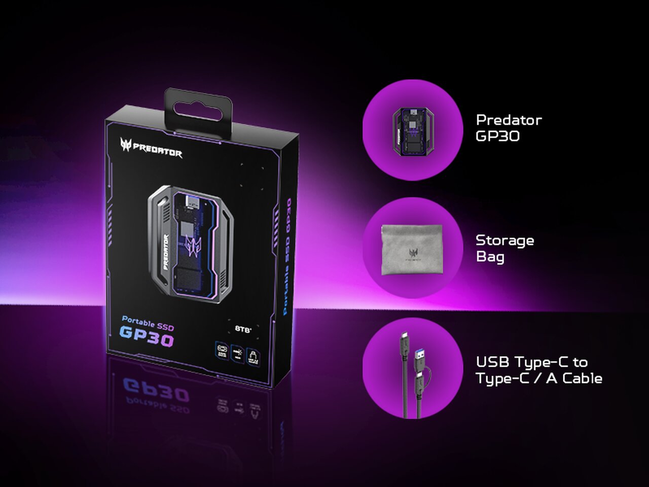 Predator GP30 Portable SSD