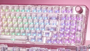 Yunzii X98 Transparent Keyboard: Durchsichtige Tastatur lässt tief blicken
