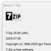 Packprogramm: 7-zip Version 25.00 ist endlich eine „Threadripper-Edition“