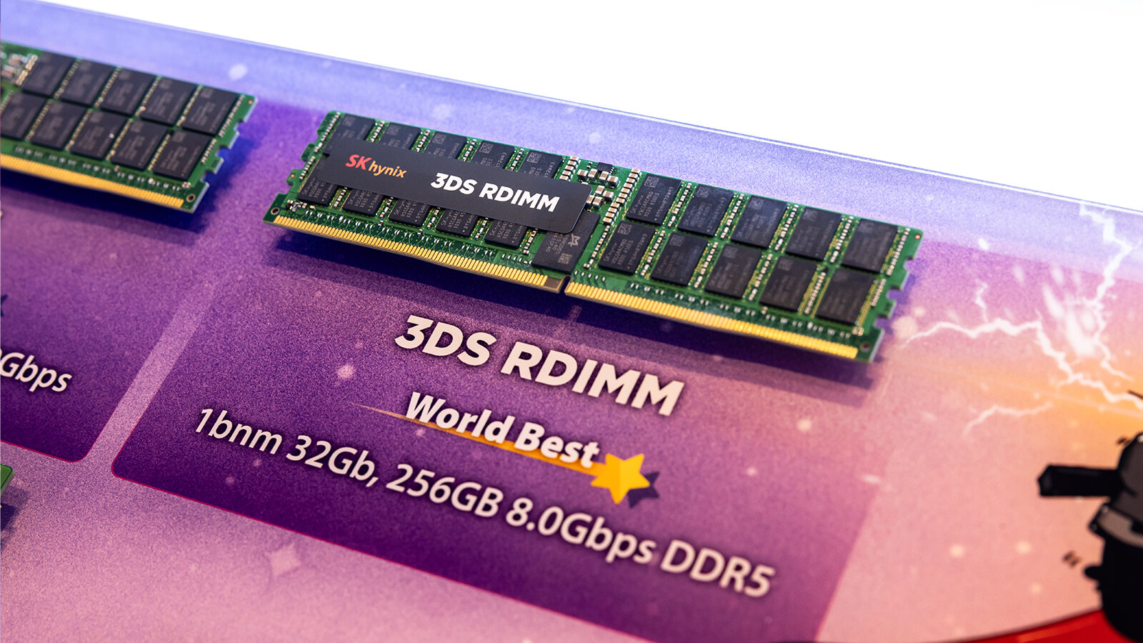 3DS RDIMM nach Standard DDR5-8000