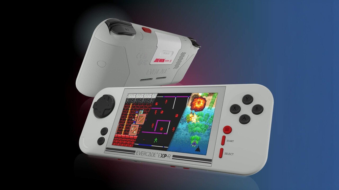 EXP-R & VS-R Solo: Neue Retro-Konsolen von Evercade setzen auf Wahlfreiheit