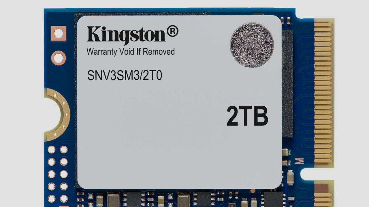 NV3 geschrumpft: Kingston macht M.2-2230-SSDs für Handhelds günstiger