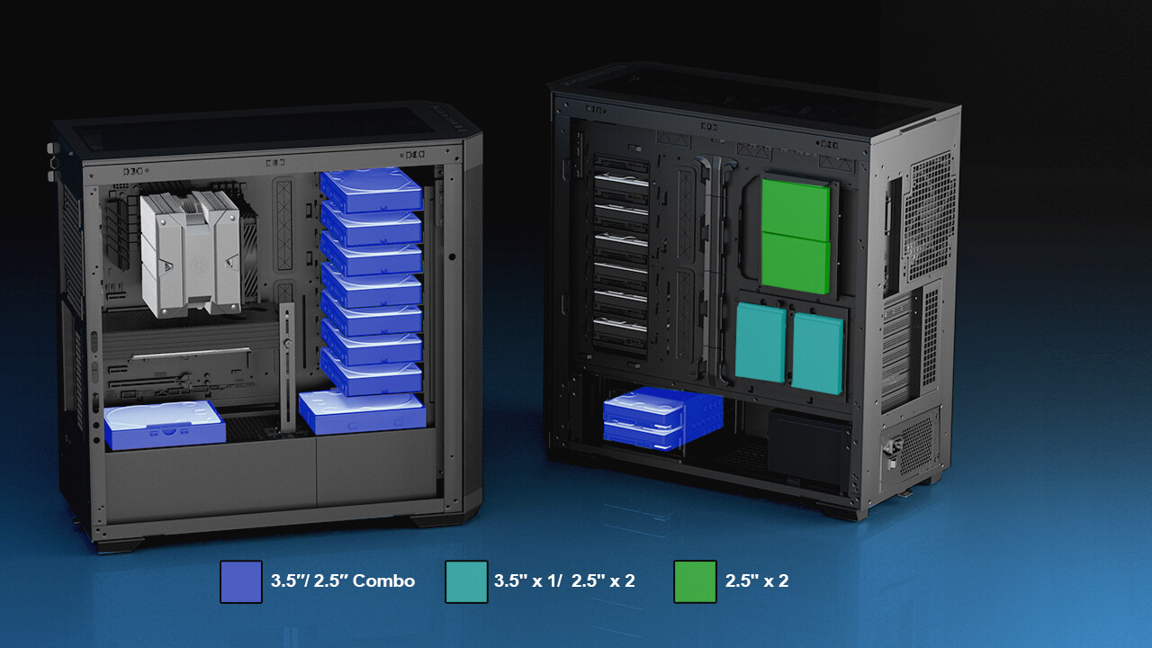 Zeitreise: Im Silverstone Seta H2 nehmen HDDs wie 1999 Platz