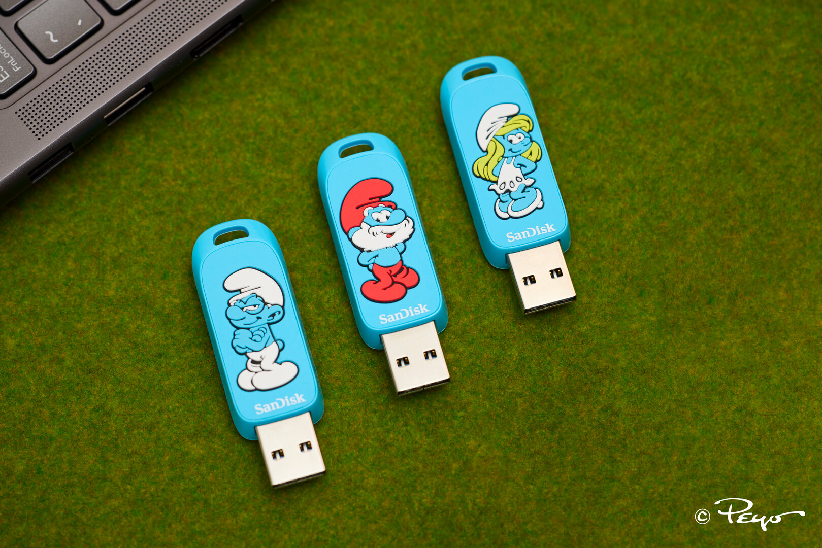 SanDisk USB-Sticks „Die Schlümpfe“