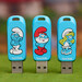 Bunte USB-Sticks von SanDisk: Von Schlumpf-Blau, über Peely-Gelb bis Absinth-Grün