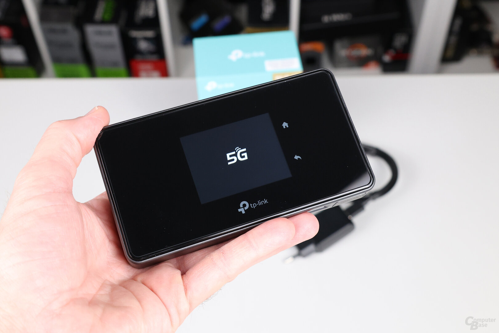 TP-Link M8550: 5G unterwegs für bis zu 32 Endgeräte über Wi-Fi 6E