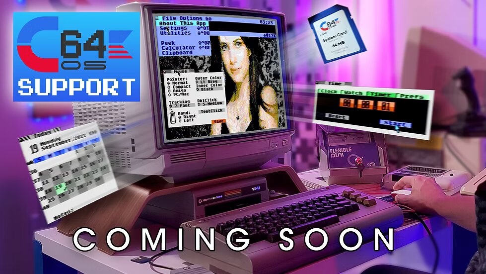 Support für das original C64 OS kommt „bald“