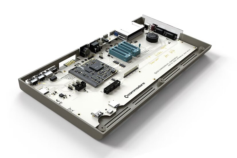 Ein Blick auf die Platine mit FPGA-SoC von AMD Xilinx