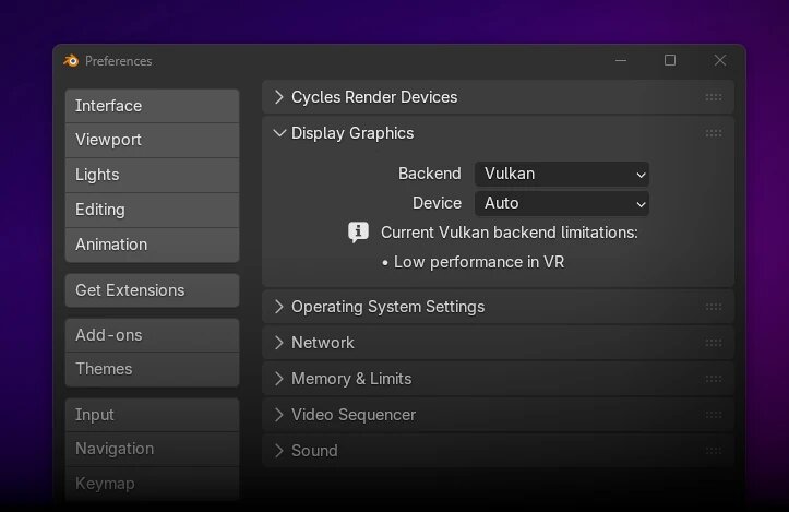 Verbesserungen hat auch das Vulkan-Backend erfahren