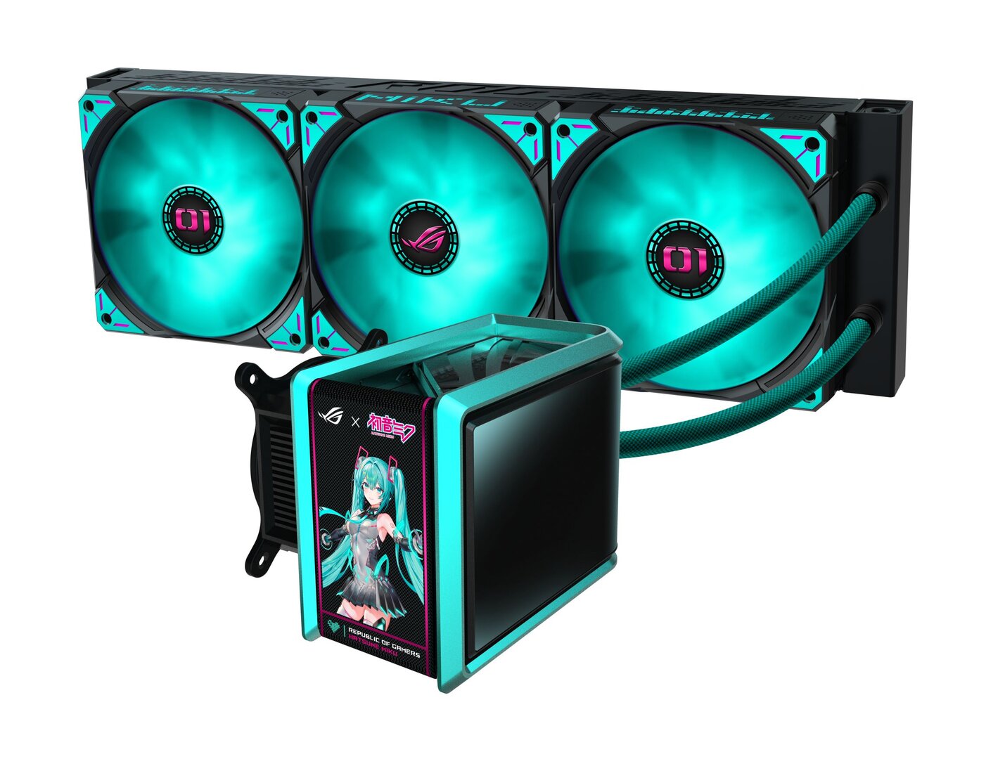 ROG Ryuo IV 360 ARGB Hatsune Miku Edition AIO-Kühler
