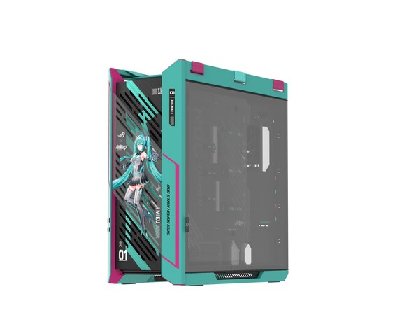Hatsune Miku Edition: Asus ermöglicht fast kompletten PC in Türkis und ...