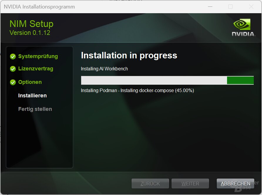 Der NIM Prerequisite Installer macht das System fit für den Einsatz von Nvidia NIM