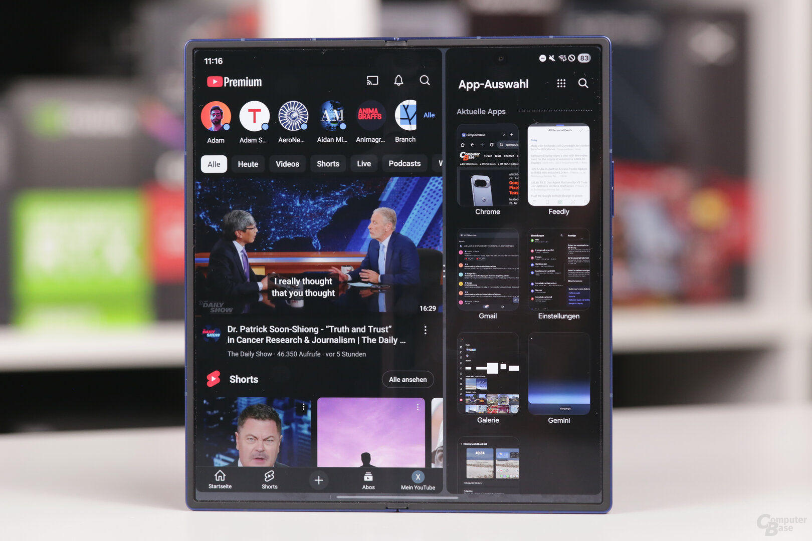 Multitasking ist die Paradedisziplin des Fold 7