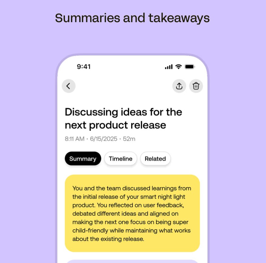 Funktionen des KI-Gadgets Bee