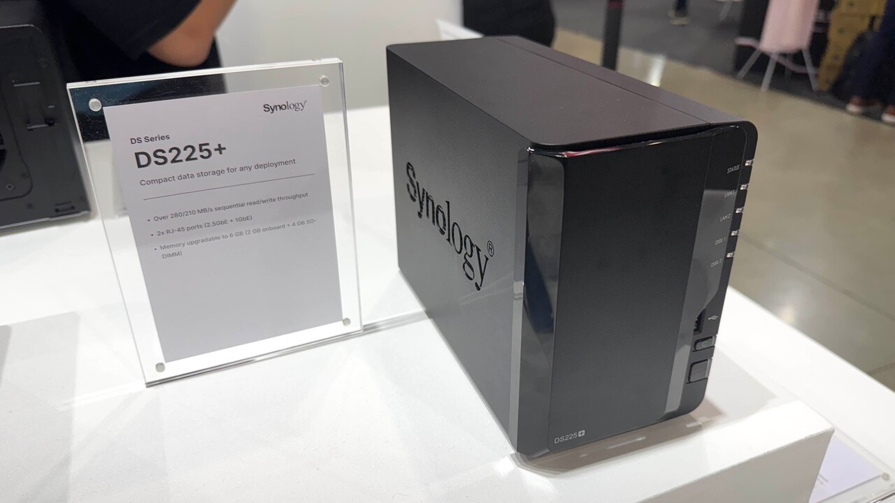 Synology DS225+: Neues 2-Bay-NAS mit 2,5 Gbit/s ist jetzt im Handel verfügbar