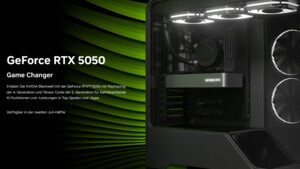 Einstiegs-Grafikkarte: Die GeForce RTX 5050 ist im deutschen Handel angekommen