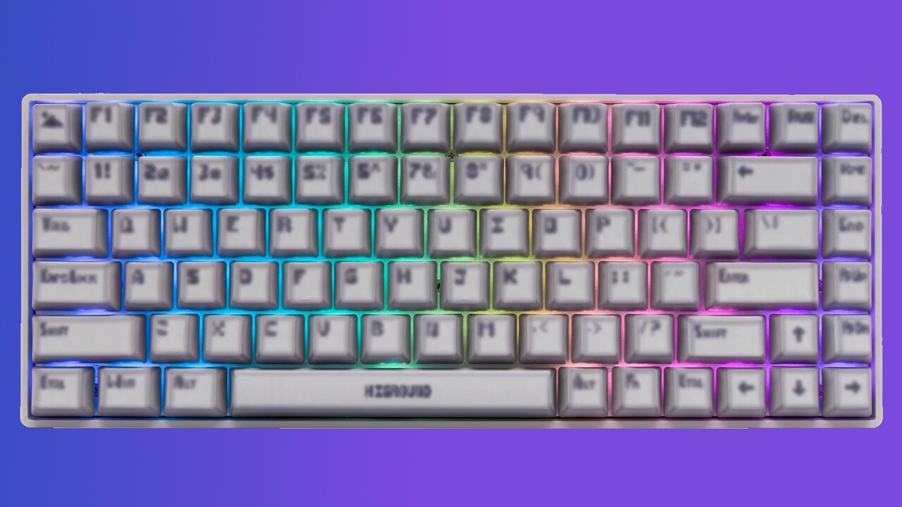 Higround Basecamp 75+ Blur: Diese Tastatur könnte aus Half-Life 1 stammen
