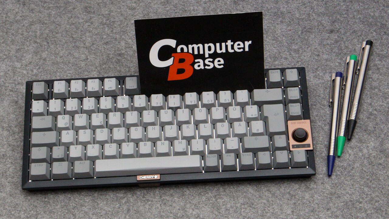 Cherry KW 300 MX im Test: Silent-Tippen für die Ruhezone