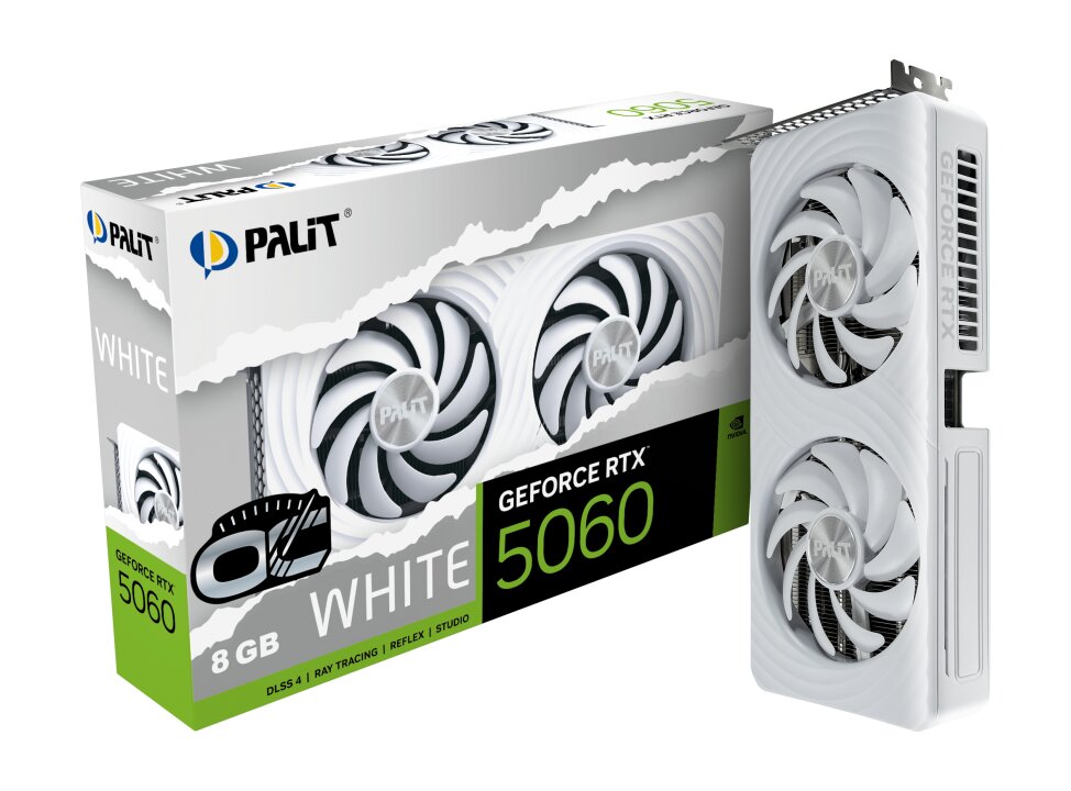 Palit GeForce RTX 5060 (Ti) White OC