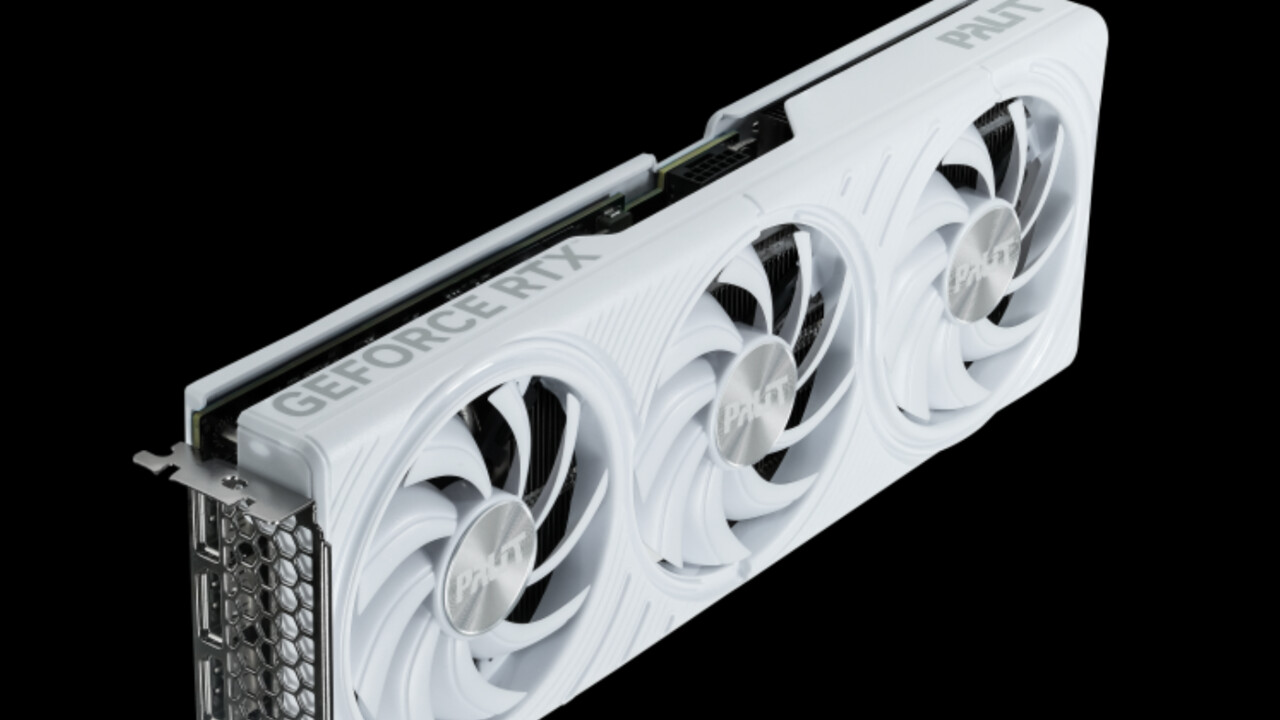 Grafikkarten: Palit bringt weiße RTX 5060 (Ti) und RTX 5070