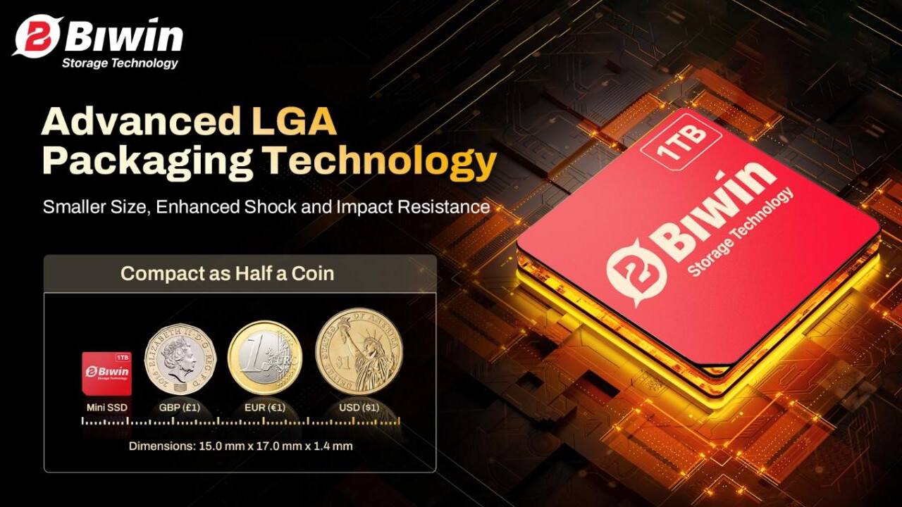 Biwin Mini SSD: Klein wie eine SIM-Karte, aber viel schneller und mit 2 TB