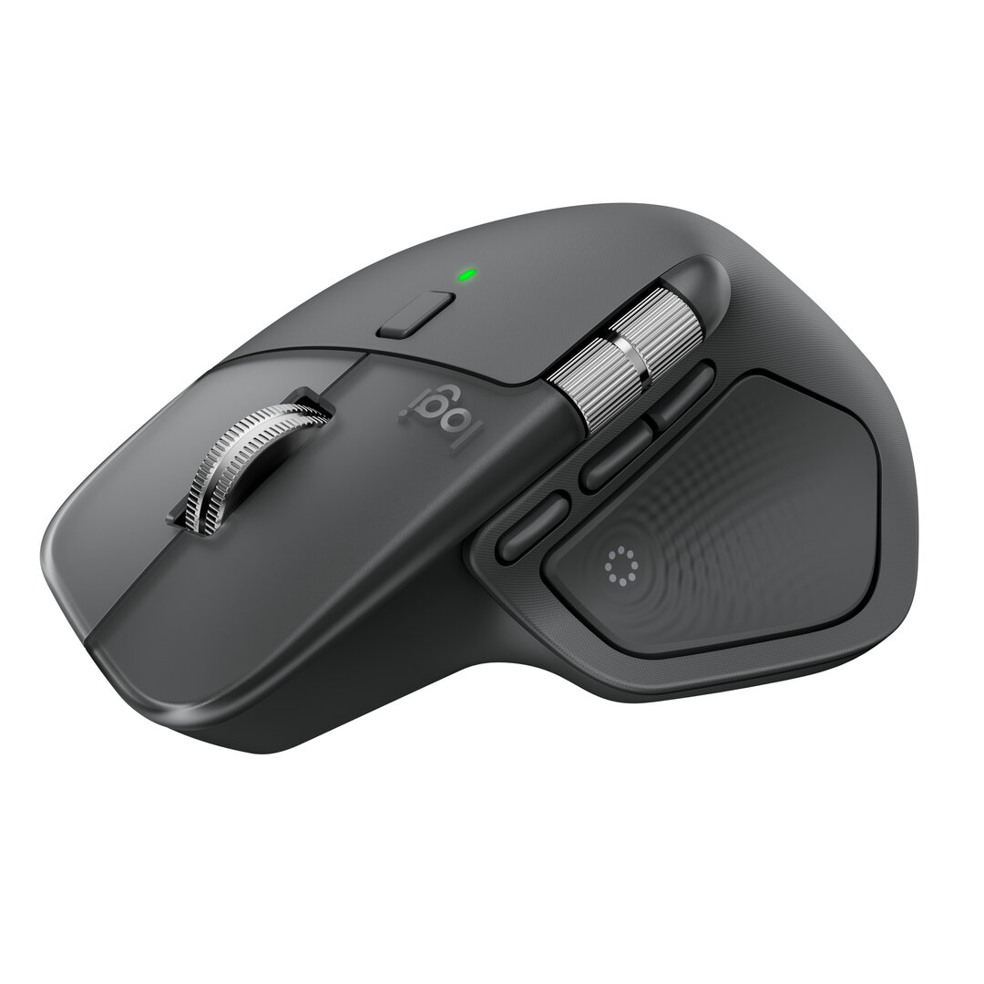 Die neue Logitech MX Master 4 in Graphite
