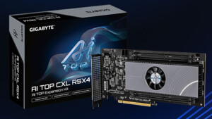 CXL Expansion Card von Gigabyte: 512 GB RAM aufstocken im Workstation-Mainboard
