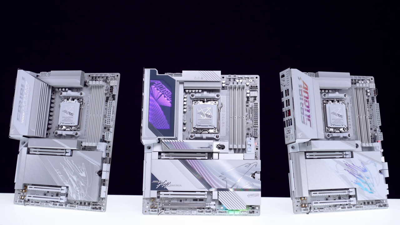 Gigabyte X870E X3D Serie: AM5-Mainboards mit DDR5-9000 und Option auf Holzdekor