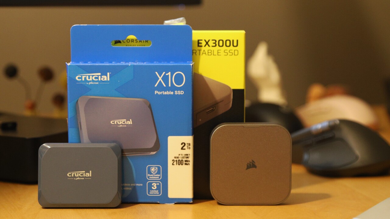 Externe SSDs mit 2 TB im Test: Corsair EX300U und Crucial X10 im Duell am USB-Port