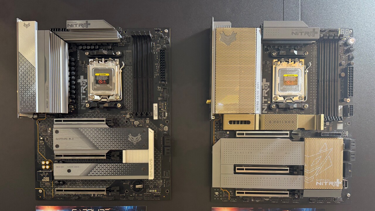 Sapphire Pure X870A WiFi: High-End-Mainboard im Handel gesichtet