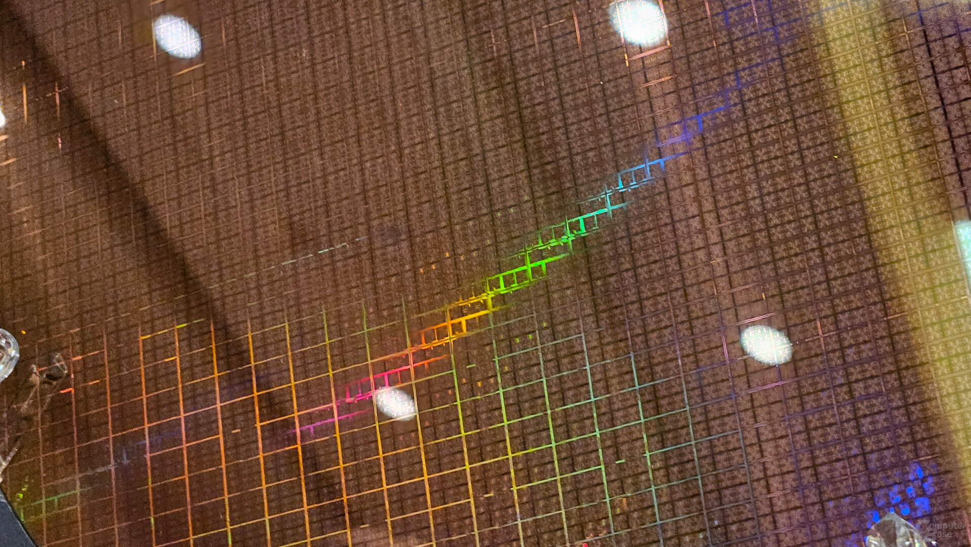 Intel Clearwater Forest im Wafer