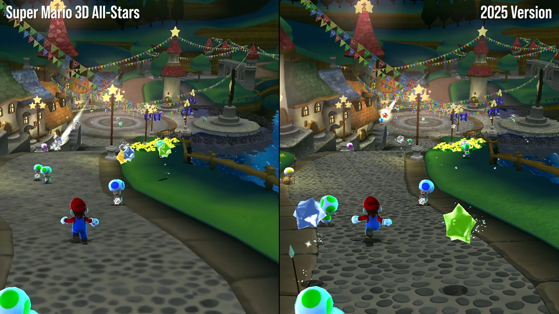 3D-Allstars (2020) vs 2025-Switch-Version