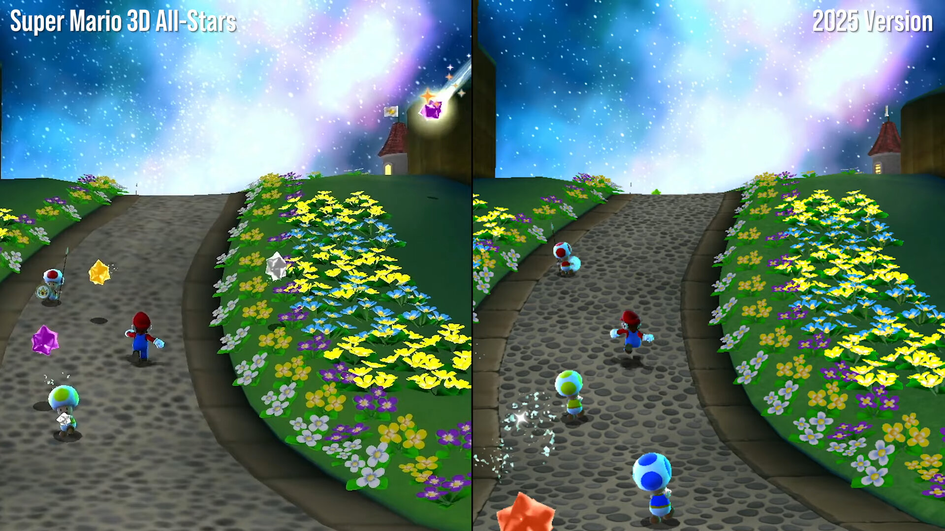 3D-Allstars (2020) vs 2025-Switch-Version
