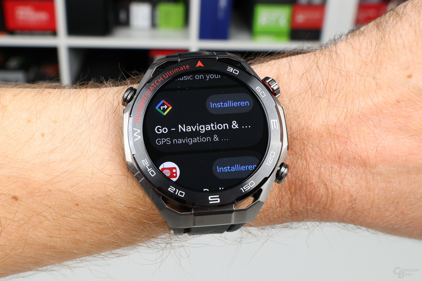 Zusätzliche Apps können über die AppGallery installiert werden