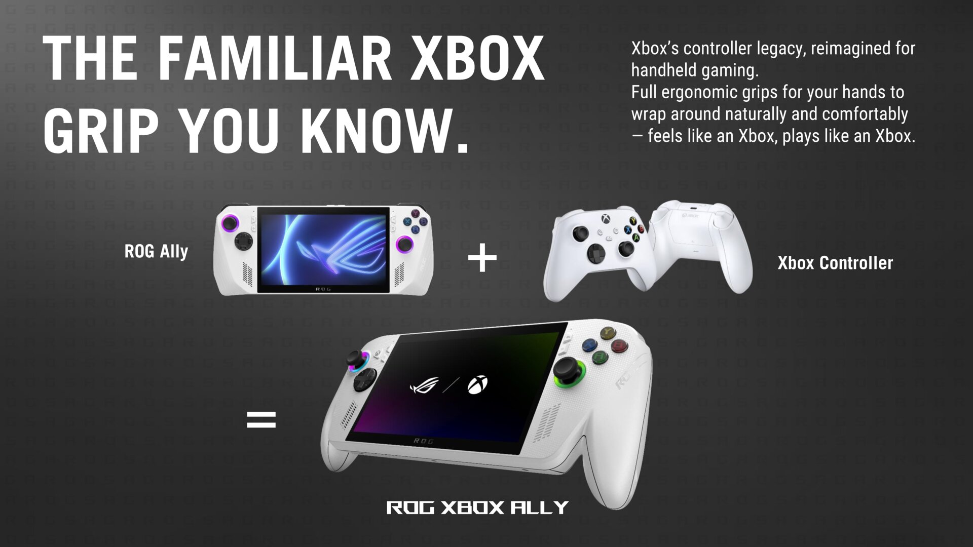 Asus ROG Ally X x Xbox-Controller = Design des ROG Xbox Ally X