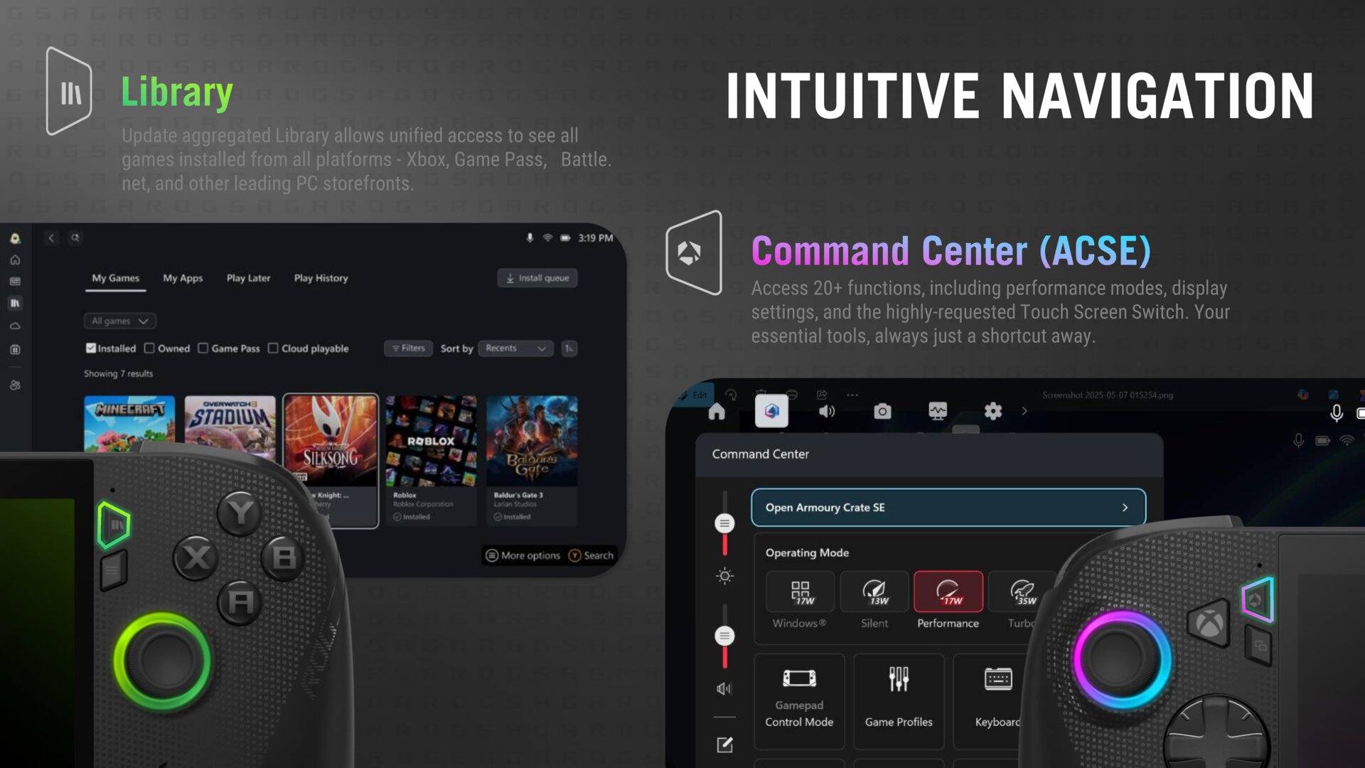 Das ROG Xbox Ally (X) kommt mit den bekannten Xbox-Buttons