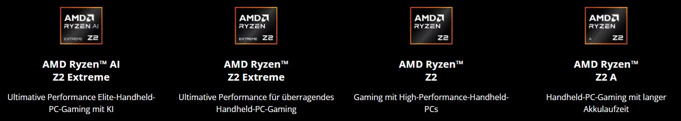 ROG Xbox Ally und Ally X nutzen vorerst exklusiv den Ryzen AI Z2 Extreme und den Ryzen Z2 A