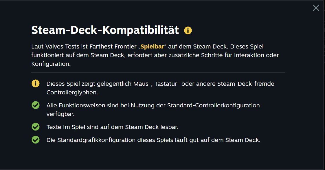 Steam-Deck-Kompatibilität