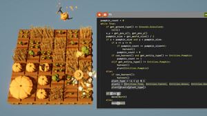 The Farmer Was Replaced: Automatisierungsspiel mit Coding-Gameplay gefällt