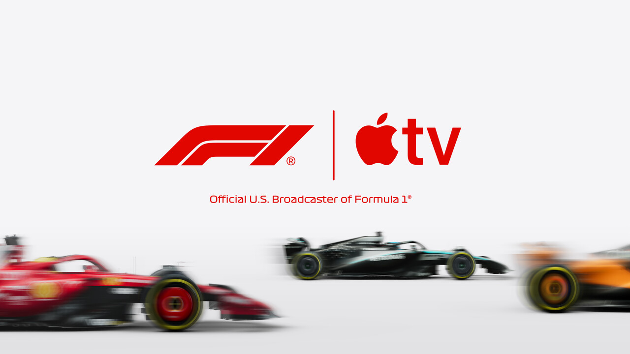 Apple TV: Apple erwirbt Übertragungs­rechte der Formel 1 in den USA