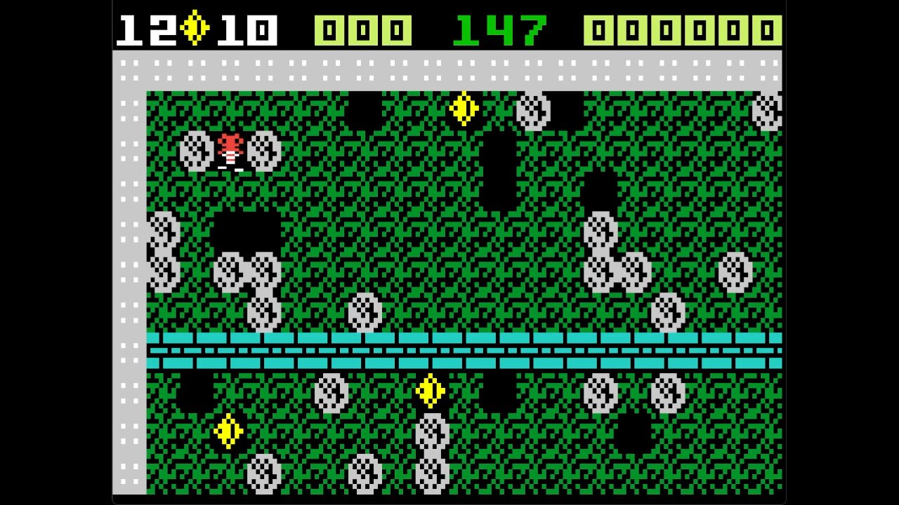 Boulder Dash auf dem Intellivision Sprint