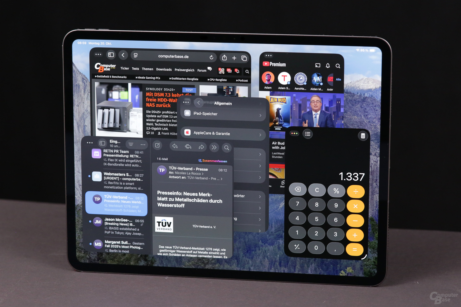 Dafür ist der M5 gemacht: Multitasking unter iPadOS 26