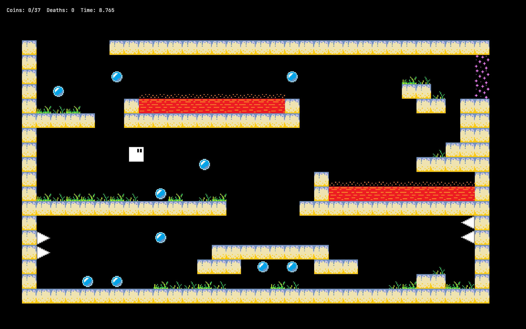 Ein klassischer Side-Scrolling Platformer nach nur 2 Tagen Arbeit