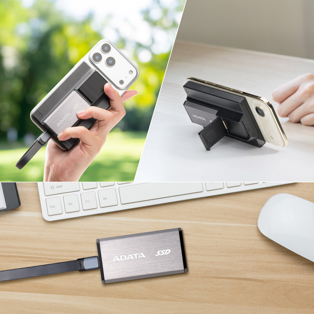 SSD und Powerbank vereint: Adata SR800