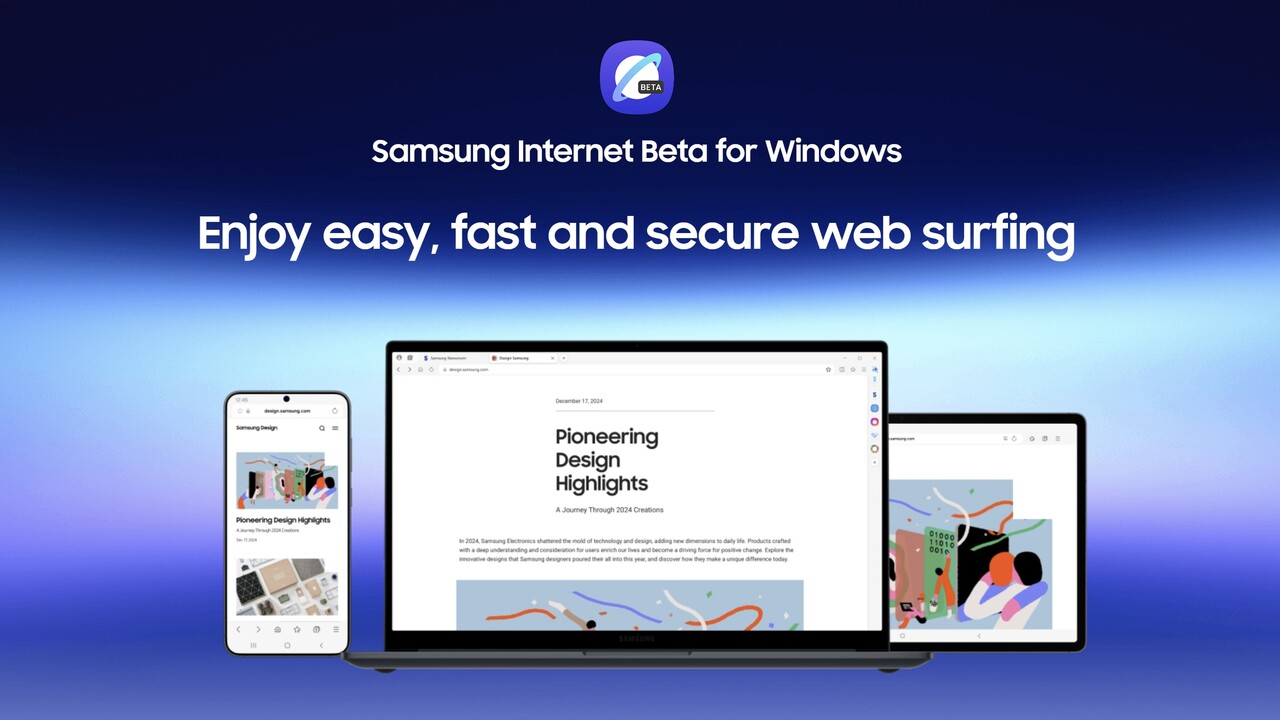 Betaprogramm: Samsung bringt eigenen Browser von Android auf den PC Betaprogramm: Samsung bringt eigenen Browser von Android auf den PC