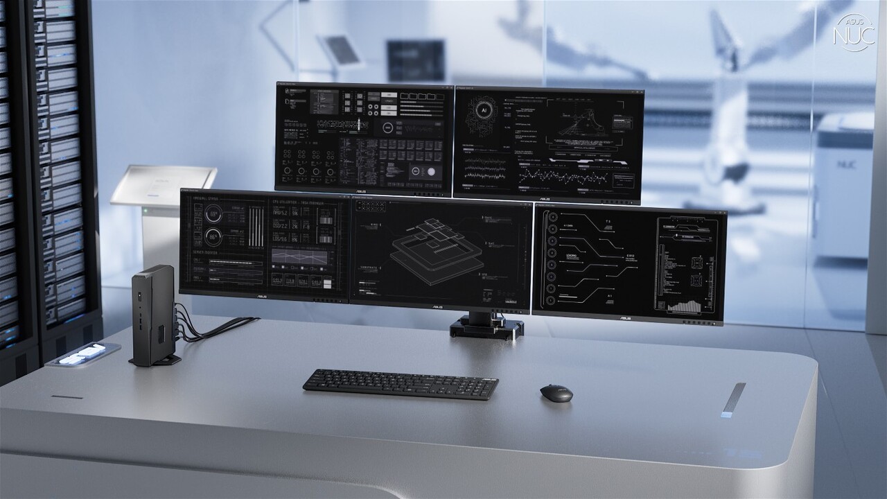 Mini-PCs von Asus: NUC 15 Performance mit Intel, neuer „ROG NUC“ mit Ryzen Mini-PCs von Asus: NUC 15 Performance mit Intel, neuer „ROG NUC“ mit Ryzen
