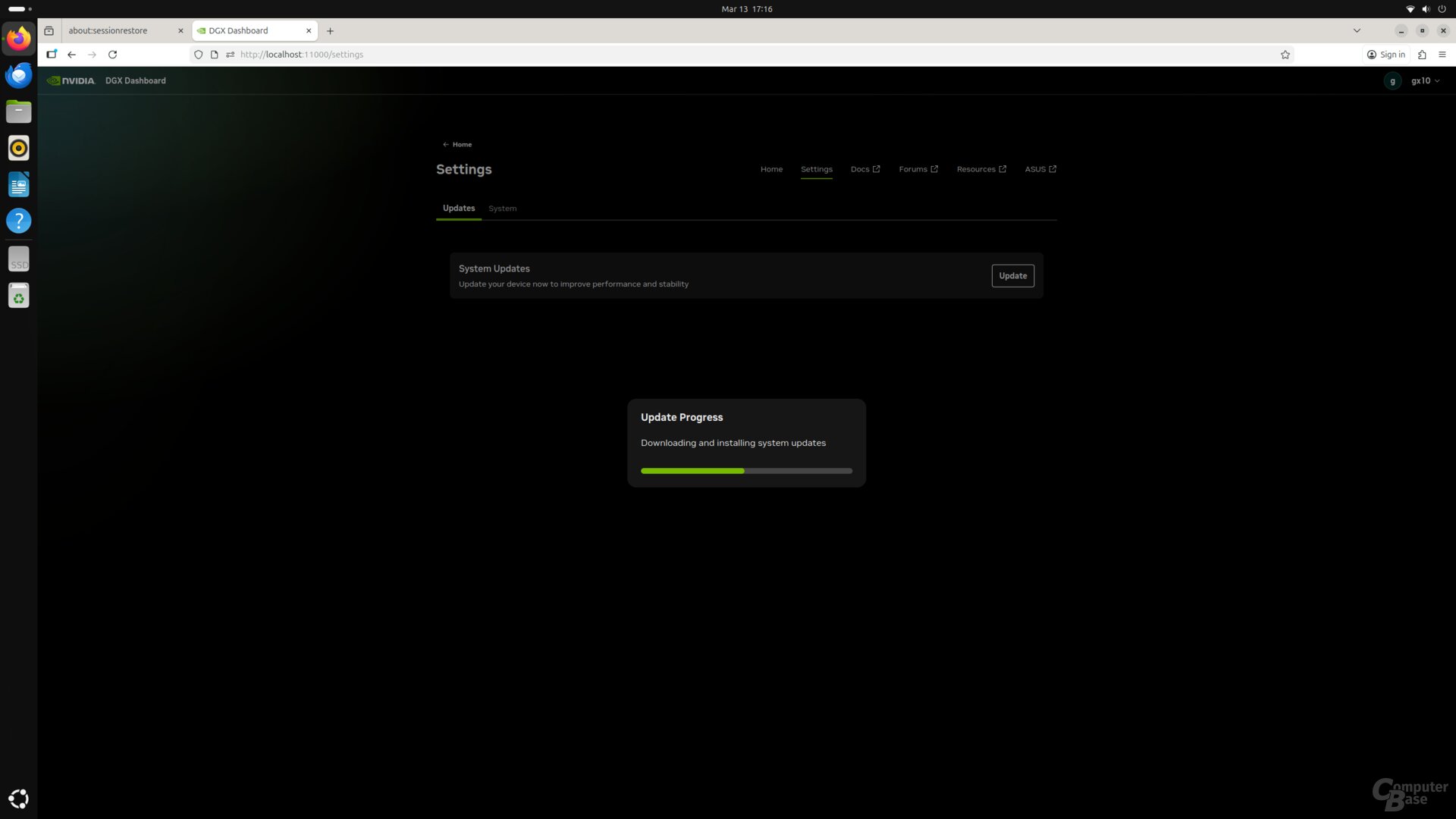 Mit der aktuellesten Firmware sinkt die Leistungsaufnahme im Leerlauf