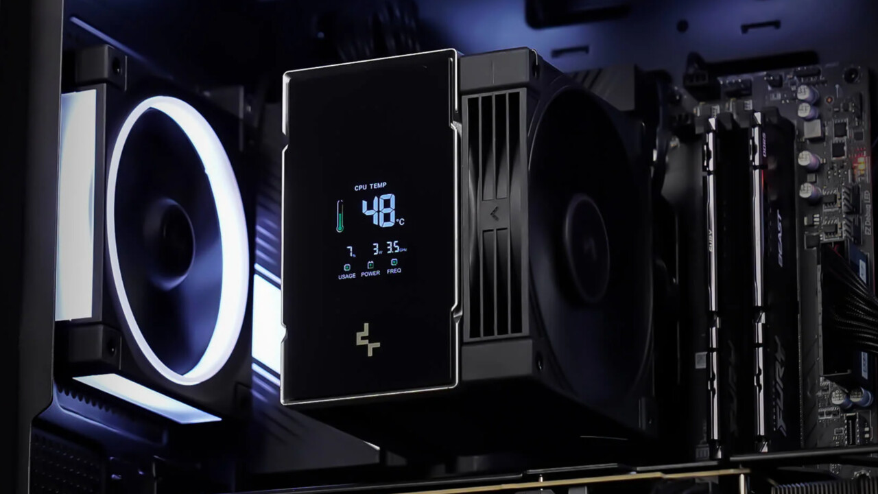Deepcool AK700 Digital Nyx: Display-Kühler setzt KI zur Steuerung ein Deepcool AK700 Digital Nyx: Display-Kühler setzt KI zur Steuerung ein