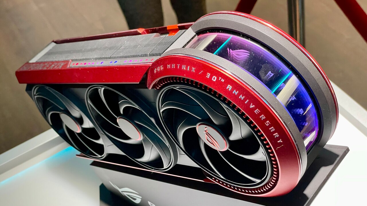 Asus RTX 5090 ROG Matrix: GPU-Tweak-Support ist da, wo bleibt die 800-W-Grafikkarte? Asus RTX 5090 ROG Matrix: GPU-Tweak-Support ist da, wo bleibt die 800-W-Grafikkarte?