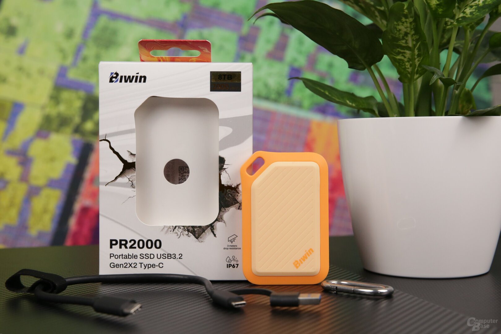 Die Biwin PR2000 8 TB externe SSD im Test